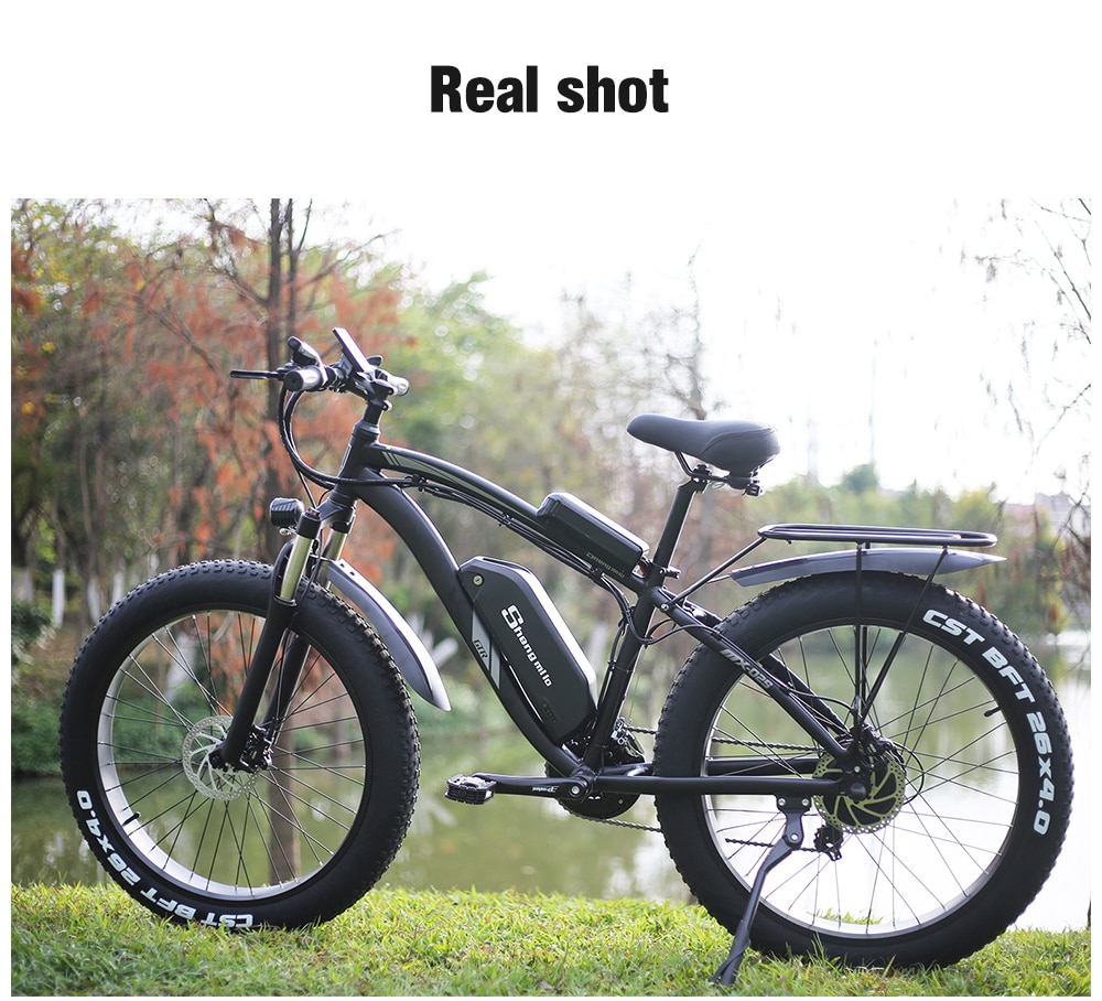 Men's Electric Bike for Mountains and Snow